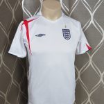England 2005-07 home shirt Umbro soccer jersey size Boys XL 158cm WC 2006 (3)