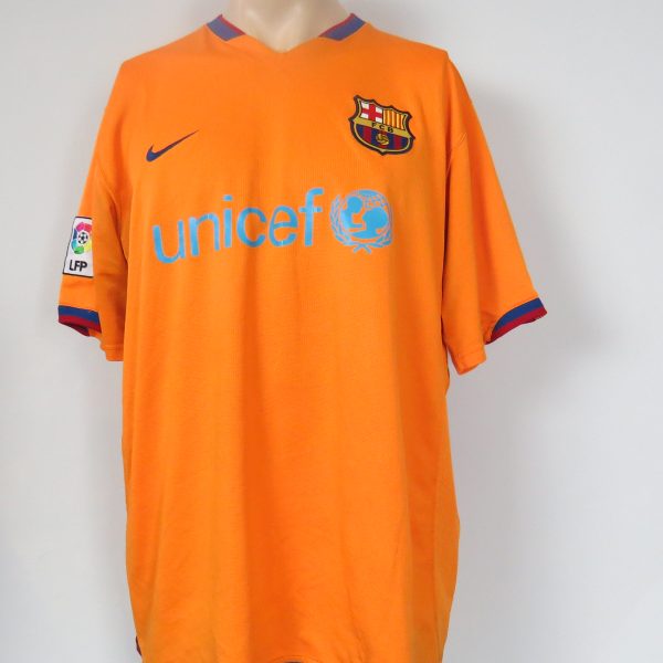 Barcelona 2006-07 away shirt Nike soccer jersey size XL (1)