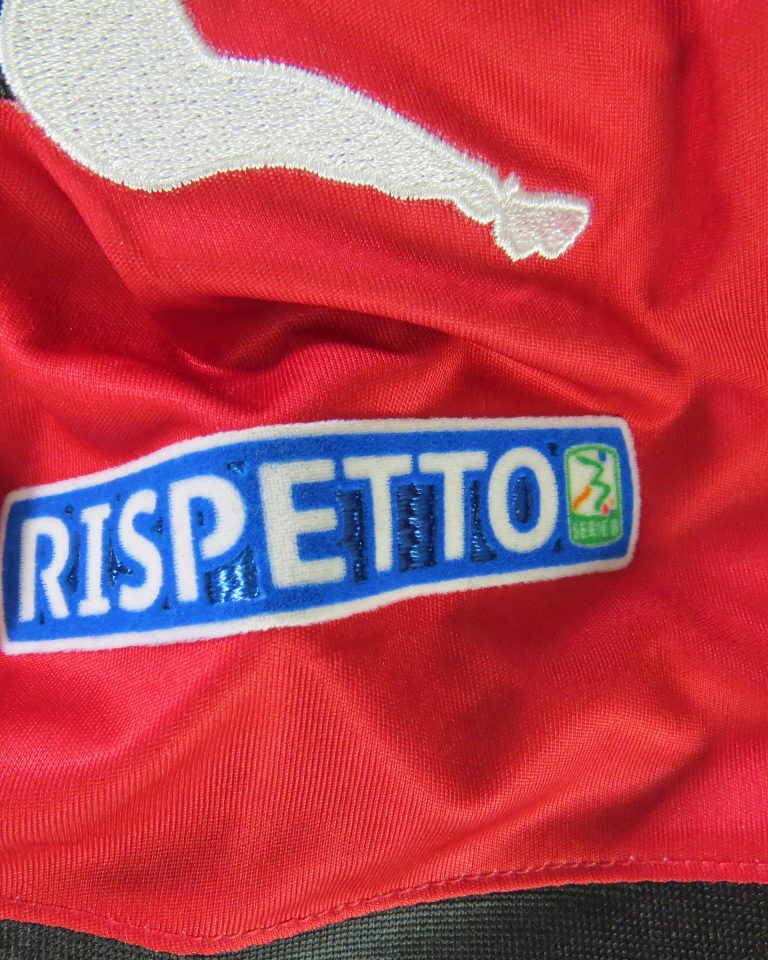 Match worn issue Virtus Lanciano 2014-15 home shirt Serie B Turchi 7 (6)