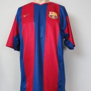 Barcelona 2002-03 basic home shirt Nike jersey size L (1)