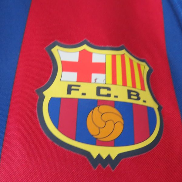 Barcelona 2002-03 basic home shirt Nike jersey size L (5)