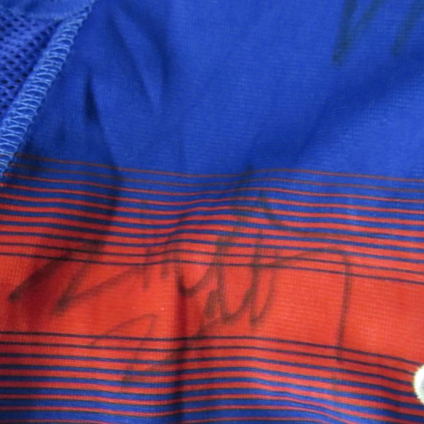 Vintage France 2004-06 home shirt adidas size L Euro 2004 4 signatures Zidane Barthez (4)