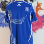 Vintage Greece 2006-07 home shirt adidas jersey size M mint (1)
