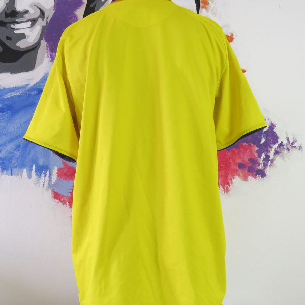 Vintage Barcelona 2008-10 yellow away shirt Nike soccer jersey size L (5)