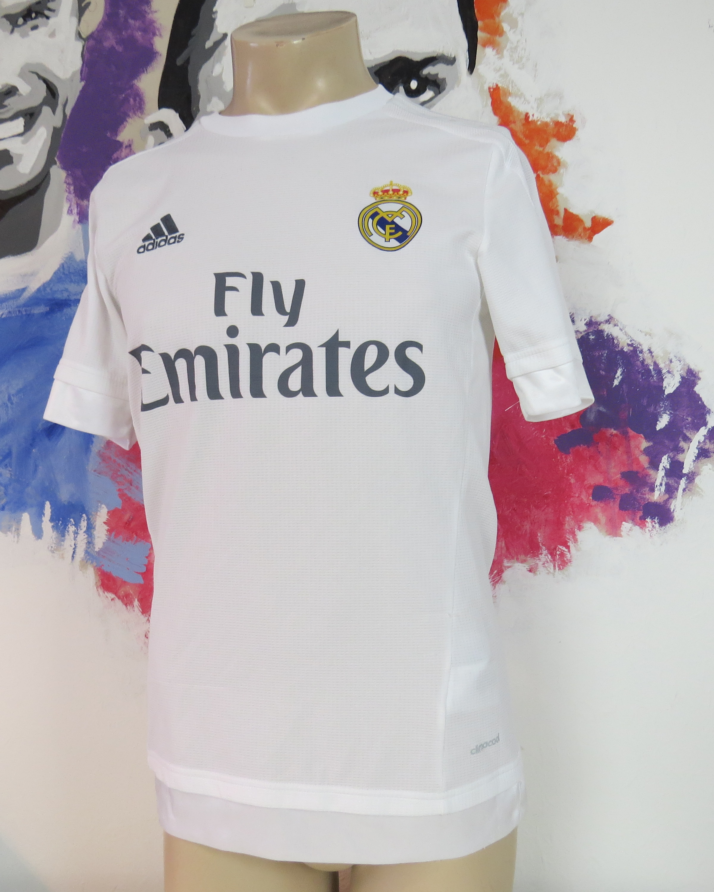 Real Madrid 2015 2016 LFP home shirt adidas soccer jersey size S | eBay