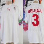 Algeria 2010 2011 home shirt Puma soccer jersey Bel Hadj #3 size XXL