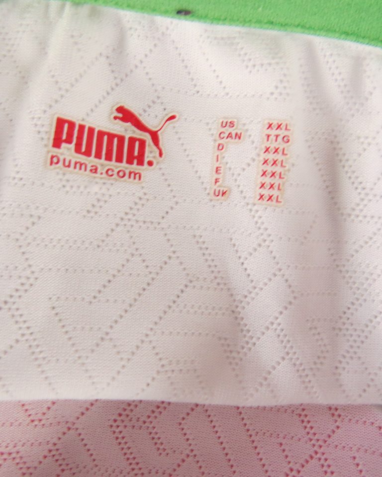 Algeria 2010 2011 home shirt Puma soccer jersey Bel Hadj #3 size XXL (2)