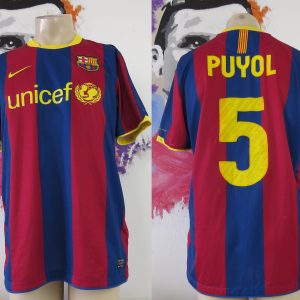 puyol barcelona jersey