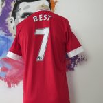 Manchester United 2015 2016 home football shirt adidas Best #7 size M (2)