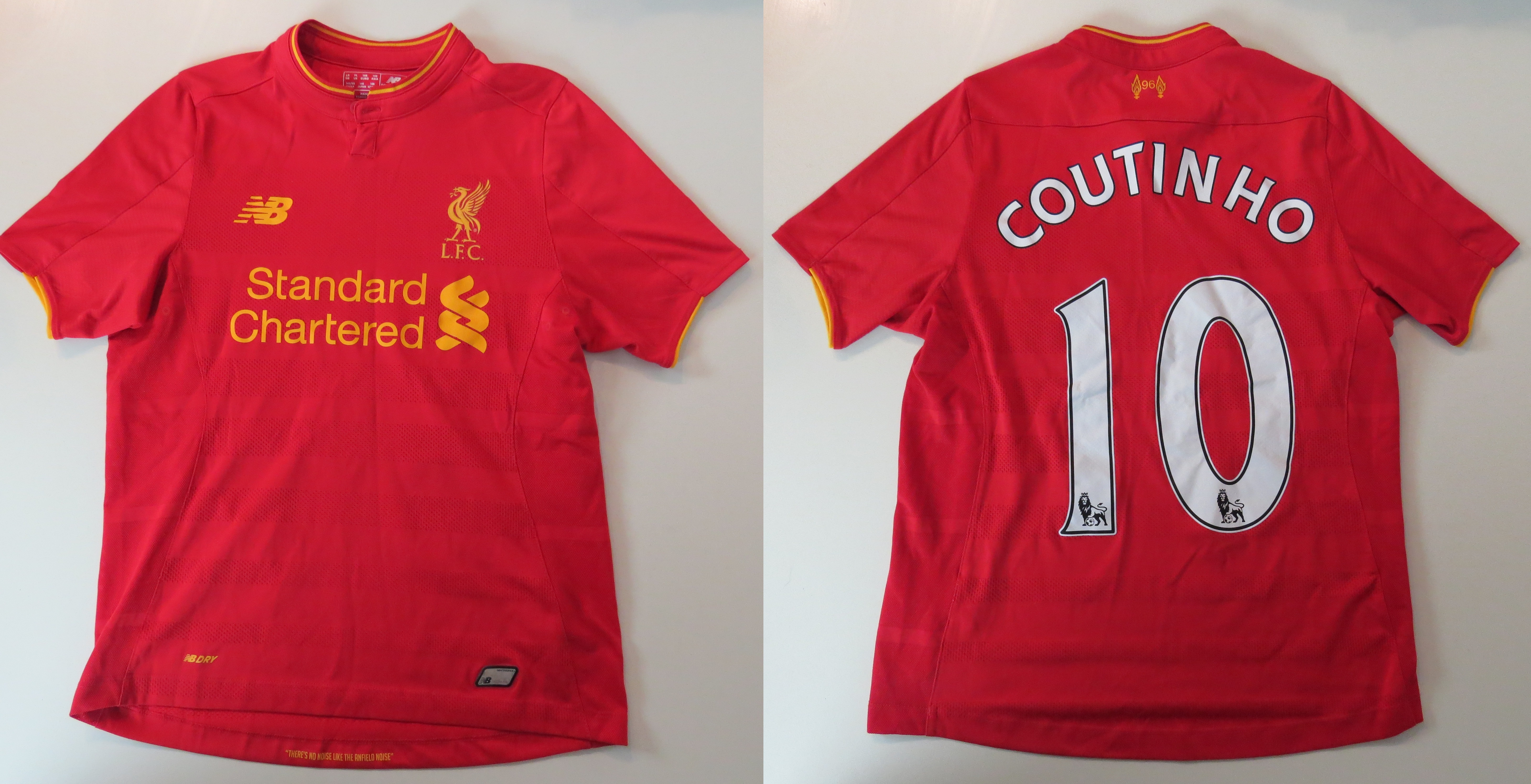 Liverpool 2016 2017 home shirt New Balance Coutinho 10 Liverpool 2016 2017 home shirt New Balance Coutinho 10