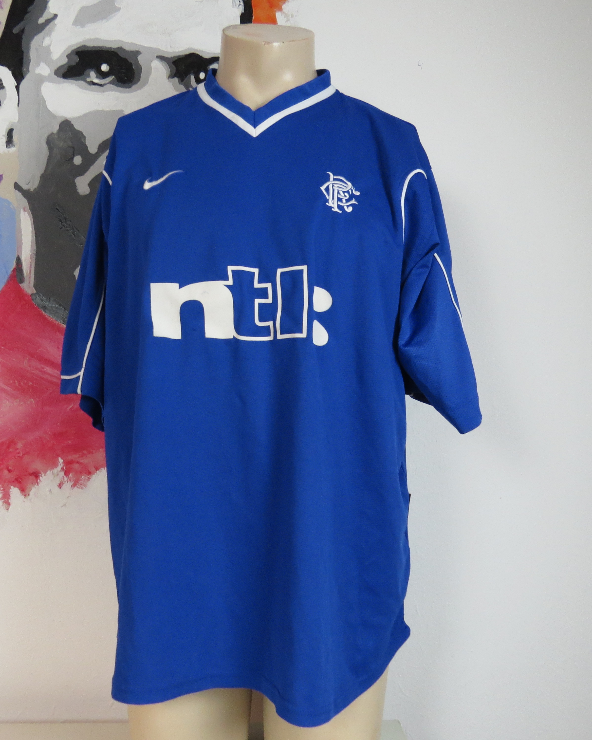 vintage rangers shirt