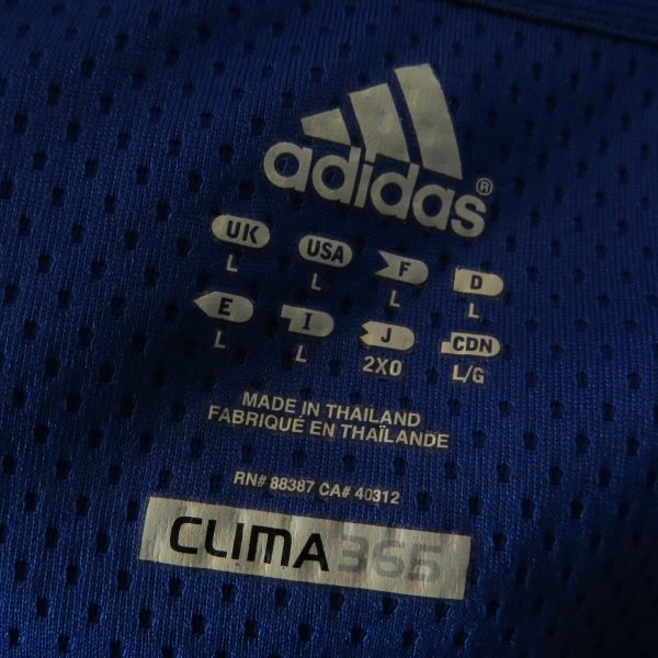 FC Luzern 2010 2011 training shirt adidas soccer trikot #18 size L (3)
