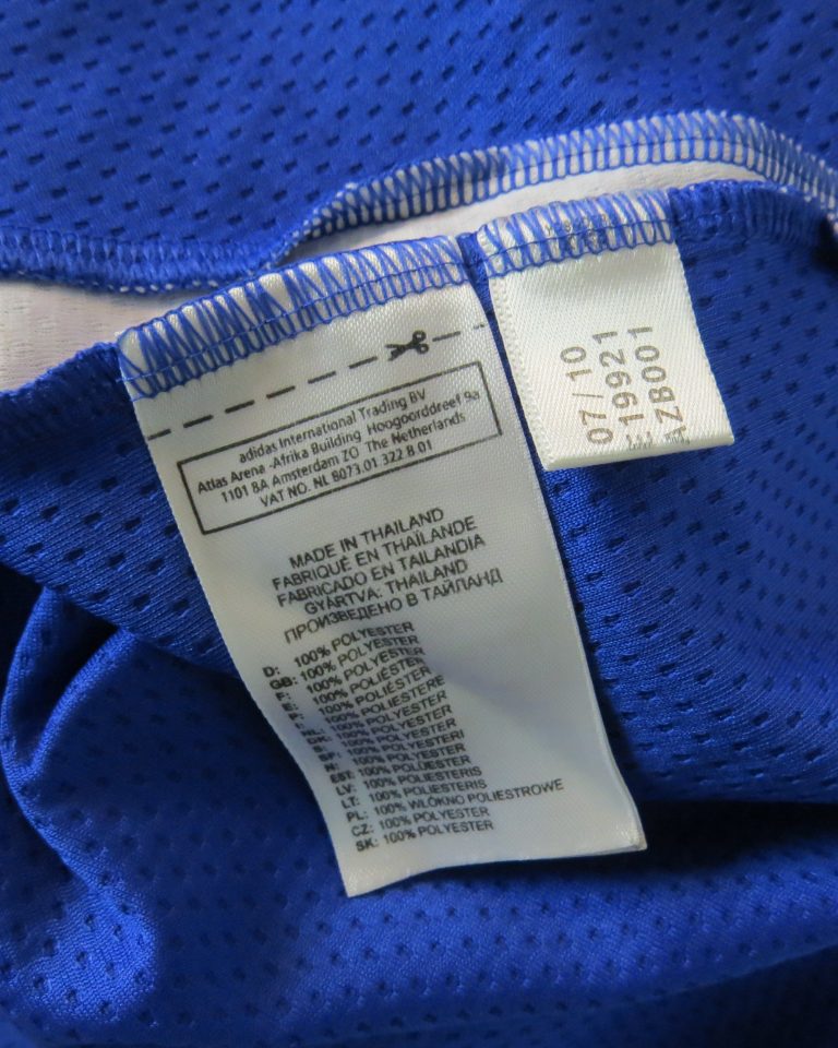 FC Luzern 2010 2011 training shirt adidas soccer trikot #18 size L (4)