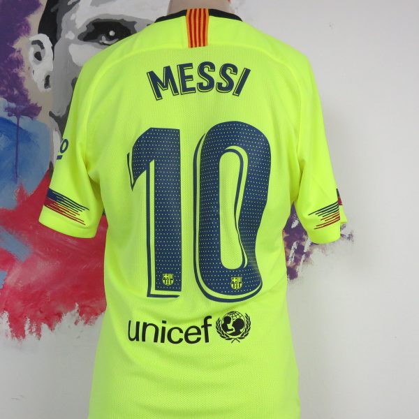Prototype Match issue Barcelona 2018 2019 away shirt Messi #10 LFP Nike ULTRA RARE (2)