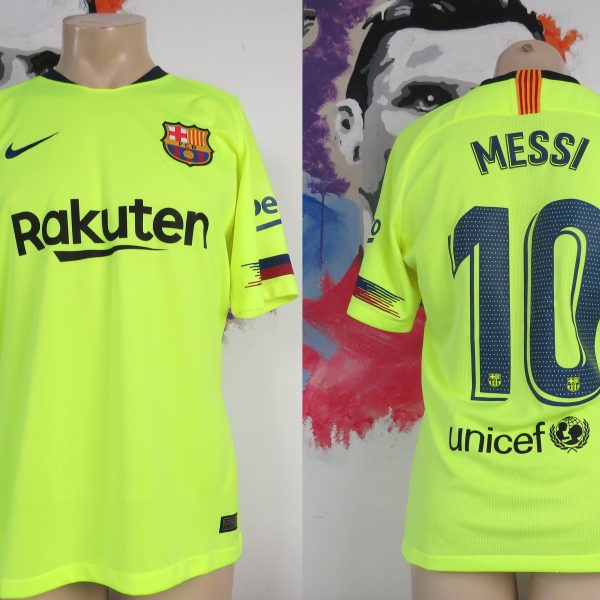 Prototype Match issue Barcelona 2018 2019 away shirt Messi #10 LFP Nike ULTRA RARE