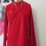 Adidas Formotion long sleeve red Referee shirt 2007 jersey size M (1)