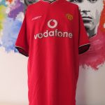 Vintage Manchester United 2000 2001 2002 home shirt Umbro Beckham 7 size XL (2)