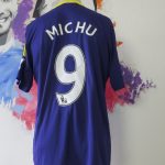 Match worn issue SWANSEA City 2013 2014 EPL away shirt Michu 9 (3)