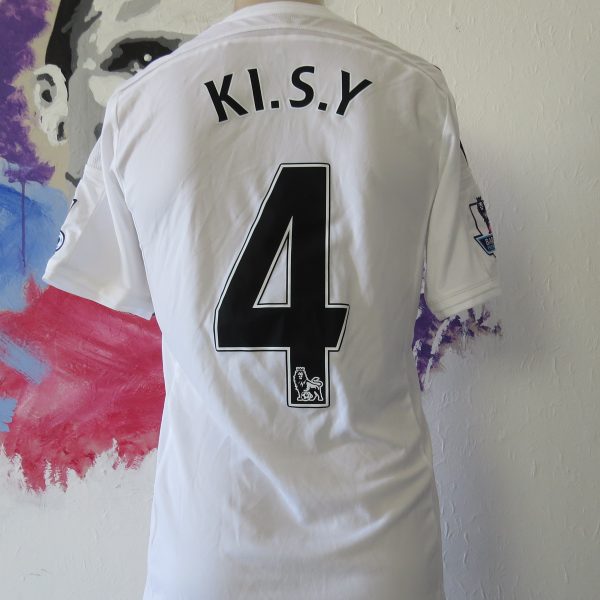 Match worn issue SWANSEA City 2014 2015 home shirt adizero #4 Ki Sung Yueng (3)