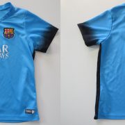 Barcelona 2015 2016 Third Shirt Nike Suarez 9 Size 6-7Y 116-122cm