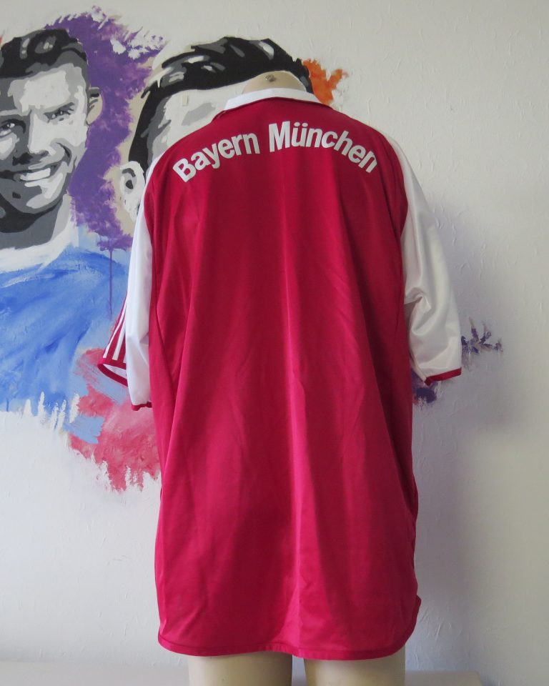 Bayern Munchen 2003 2004 BL Home Shirt Adidas Soccer jersey size XL (2)