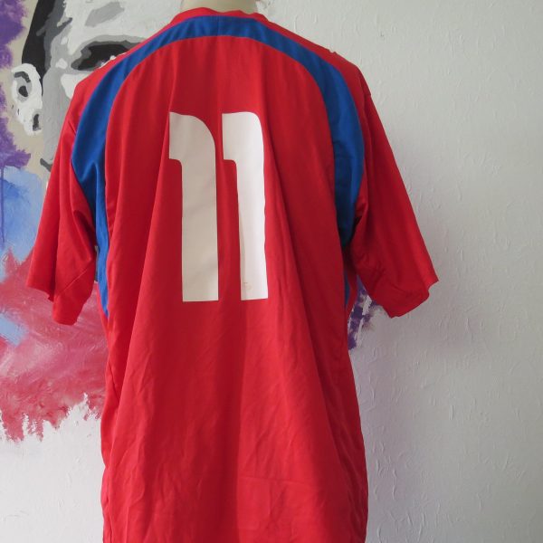 Czech Republic World Cup 2006 2007 2008 basic home shirt Puma XL #11 (Nedved) (2)