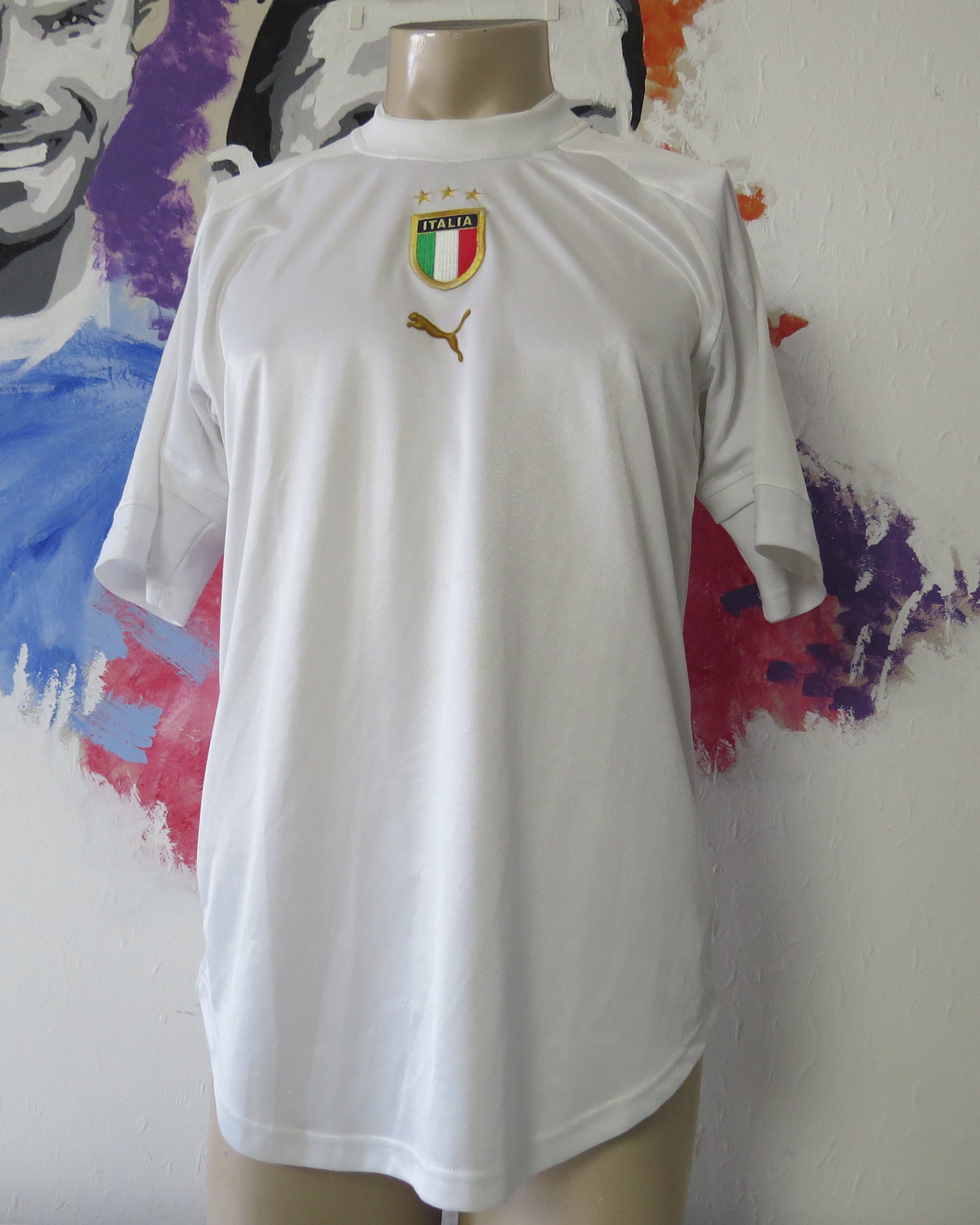 shirt Puma soccer jersey Italia size M 