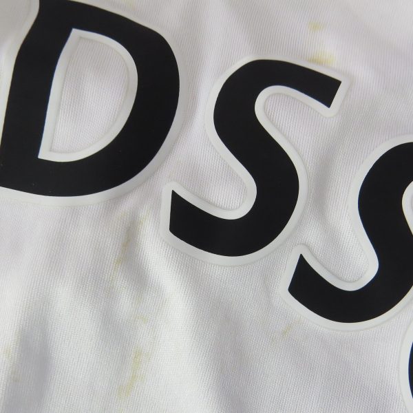 Match worn SWANSEA City 2016 2017 EPL home shirt Sigurdsson 23 dirty (2)