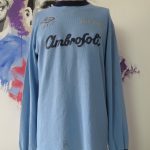 Vintage Calcio Como 1980ies 1990ies training shirt Umbro jersey size L (2)
