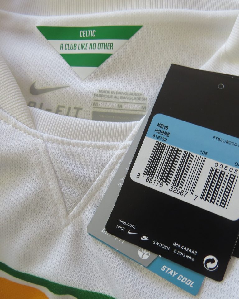 Vintage Celtic 2014 2015 away cup shirt Nike Guidetti 9 soccer jersey size M BNWT (3)
