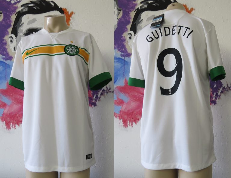 Vintage Celtic 2014 2015 away cup shirt Nike Guidetti 9 soccer jersey size M BNWT