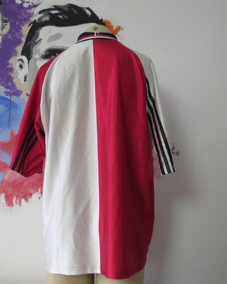 Vintage Feyenoord 1998 1999 home shirt adidas soccer jersey size XL (2)