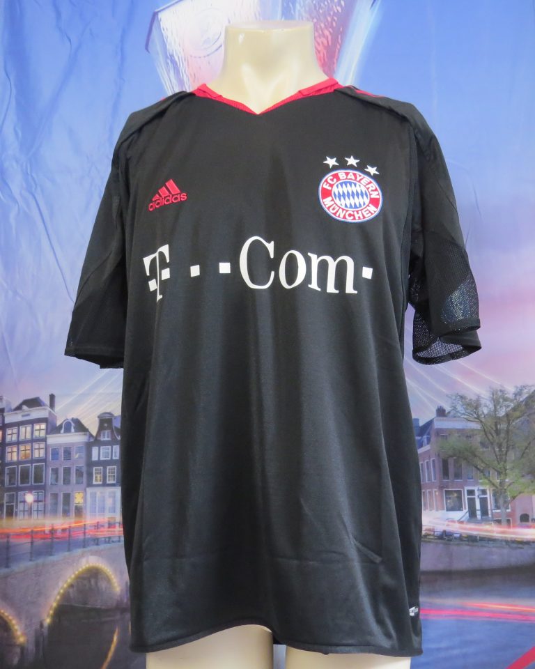 Player issue Bayern Munchen 2004 2005 Champions league shirt Ballack 13 XL (1)