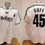 Borussia Monchengladbach 1999 2000 home shirt Reebok Goff 45 trikot size XL
