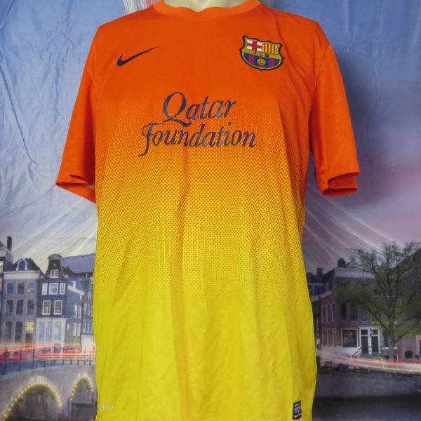 Vintage Barcelona 2012 2013 away shirt Nike football top size S (1)