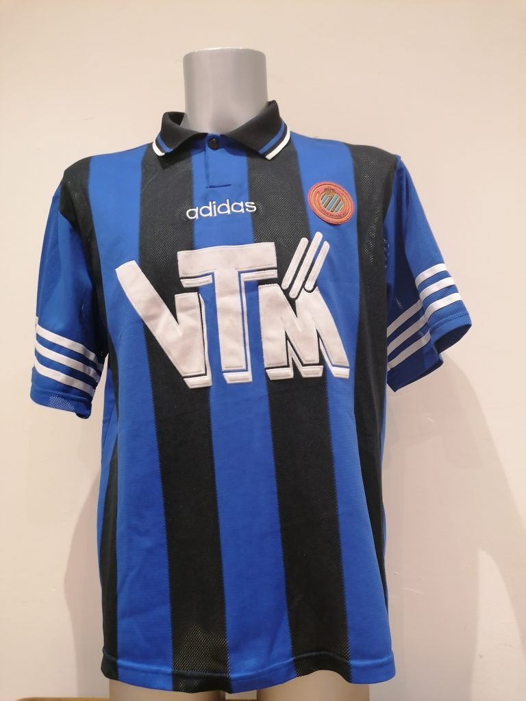 Vintage Club Brugge 1995 1996 home shirt adidas soccer jersey size XL (1)