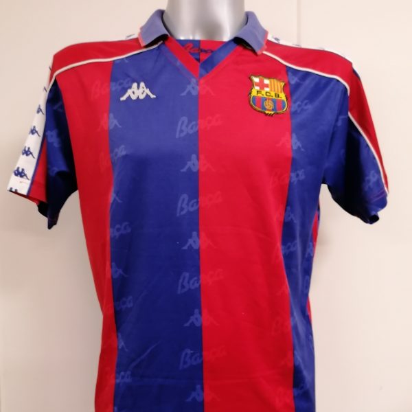 Vintage Barcelona 1993 1994 1995 home shirt KAPPA jersey size M Original (1)