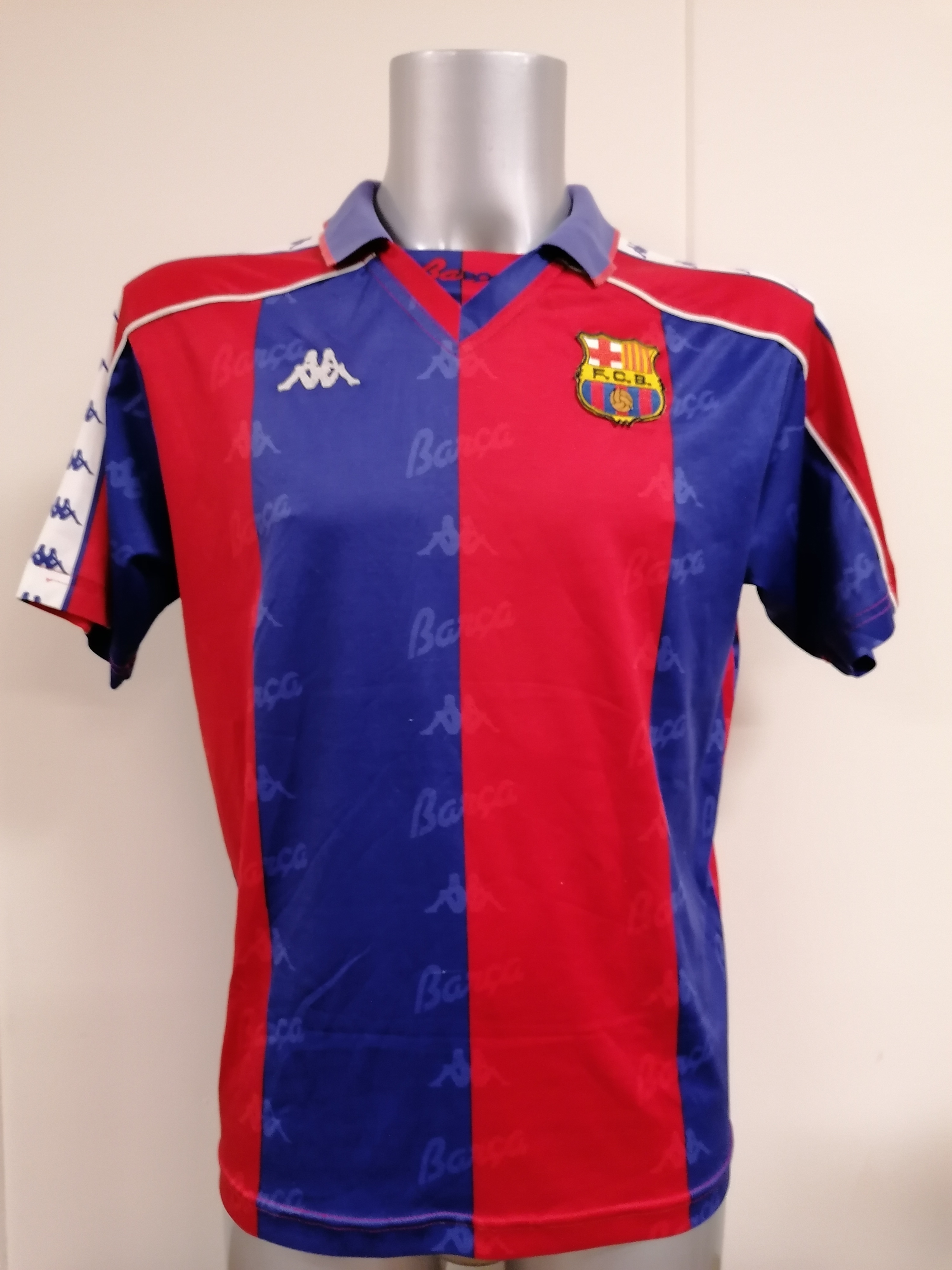 Vintage Barcelona 1993 1994 1995 home shirt KAPPA jersey size M