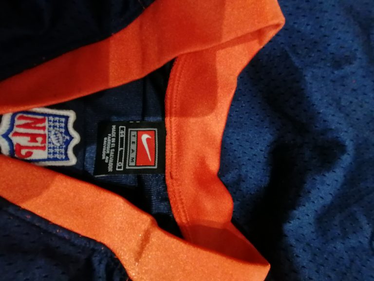 Vintage Denver Broncos jersey NFL 1990ies Brian Griese 14 shirt size 44 L (1)