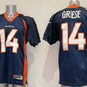 Vintage Denver Broncos jersey NFL 1990ies Brian Griese 14 shirt size 44 L (4)