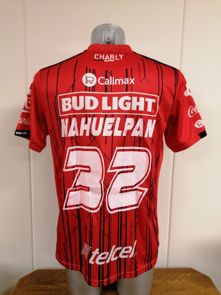 Club Tijuana 2019 2020 home shirt Charly jersey Nahuelpan 32 size L (1)