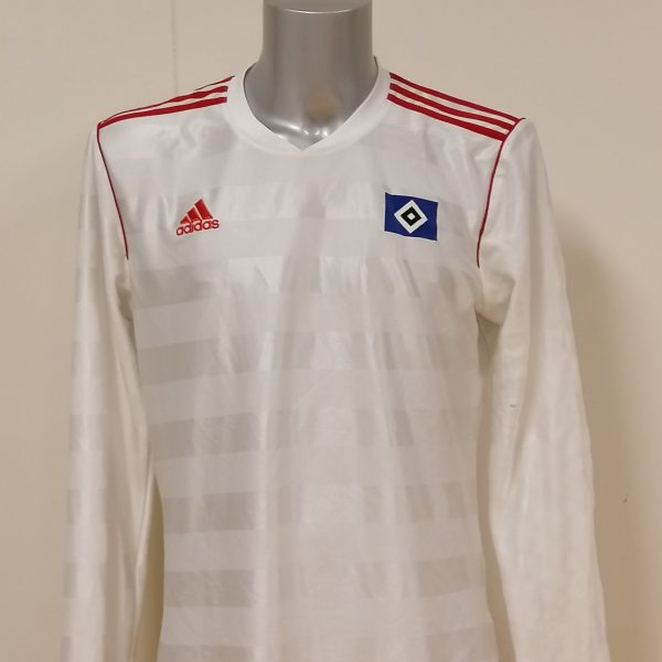 Hamburger SV 2010 2011 home shirt adidas jersey #8 #13 trikot size L (2)