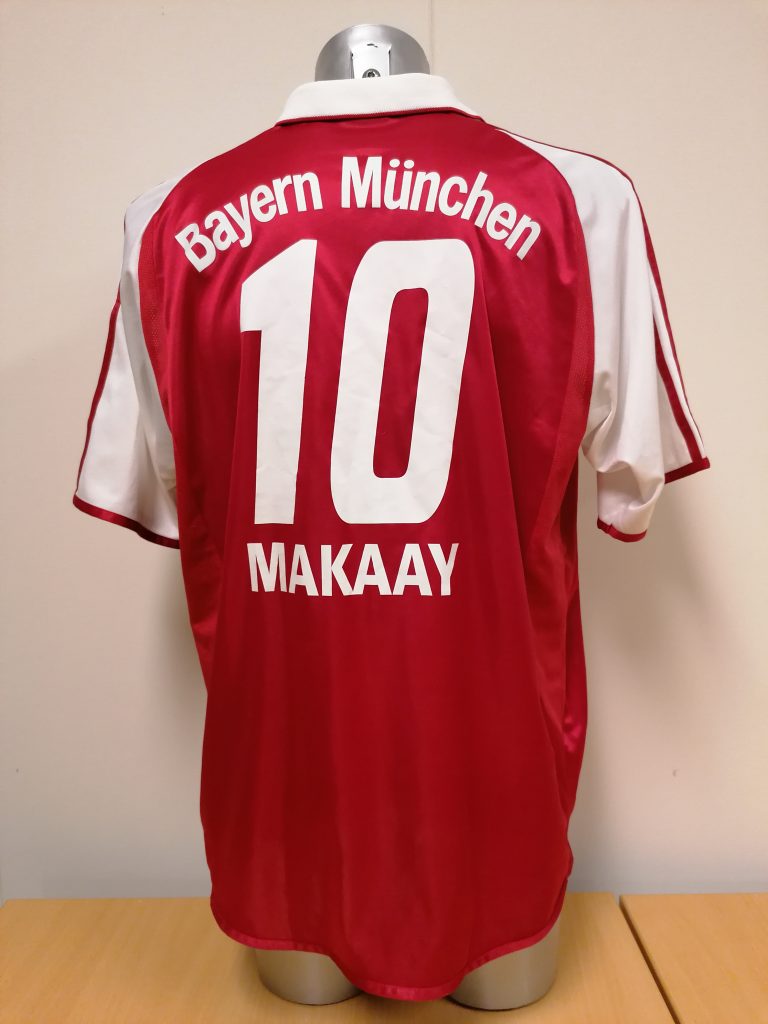 Vintage Bayern Munchen 2003 2004 home shirt adidas top Makaay 10 size L (1)