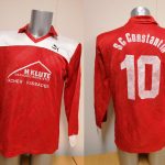 Vintage Puma 1980ies red german amateur football shirt #10 size XL