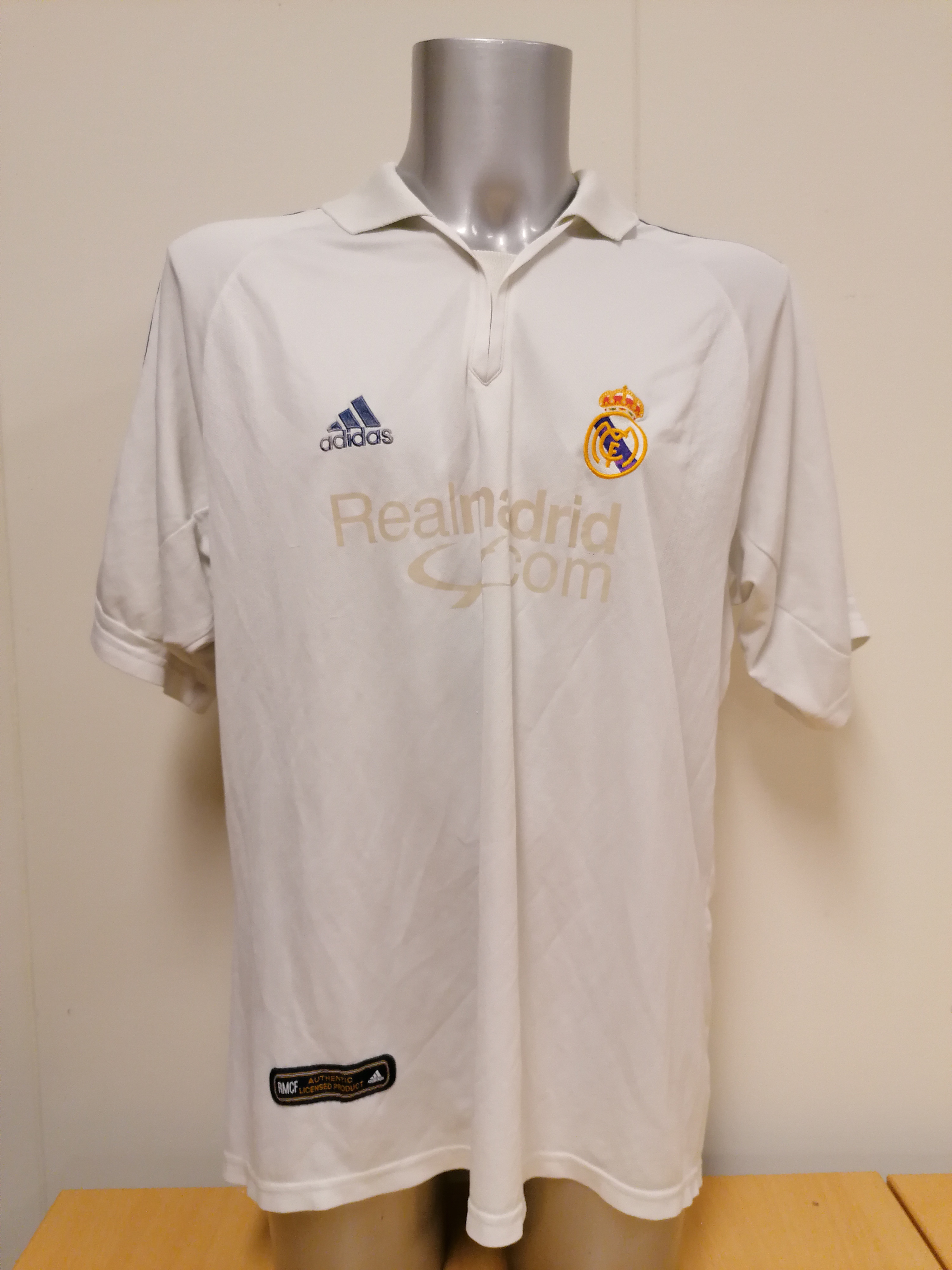 real madrid 2001 jersey