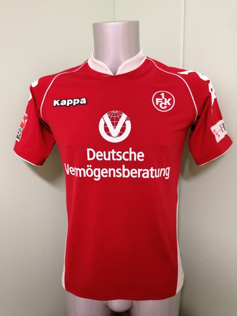 1FCK Kaiserslautern 2008 2009 home shirt Kappa football jersey #17 Pascal size S (4)