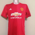 Manchester United 2016 2017 home football shirt adidas Ibrahimovic #9 size L (4)