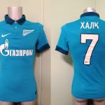 Player issue Zenit St Petersburg 2014 2015 home shirt Nike jersey Hulk 7 size S