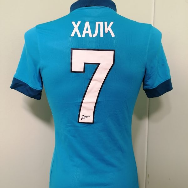 Player issue Zenit St Petersburg 2014 2015 home shirt Nike jersey Hulk 7 size S (5)