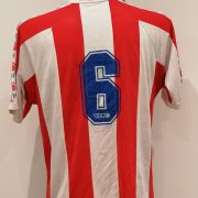 Vintage Paraguay ca. 1990 home shirt Veco football top #6 size L (2)
